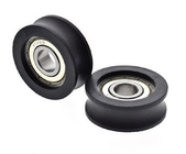 8x40x10 mm 608 High Quality Polyformaldehyde POM Coated Ball Bearings / Nylon Pulley Bearing For Shower Door