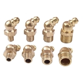 M12x1 Zinc-plated Steel/ Brass / Stainless Steel  Straight/ 45 Elbow/90  Elbow Hydraulic Grease Fittings/Nipple