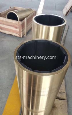Marine Cutlass Rubber Bearing Water Lubricated Cutlass Bearing For  Propeller Shaft Shipyard