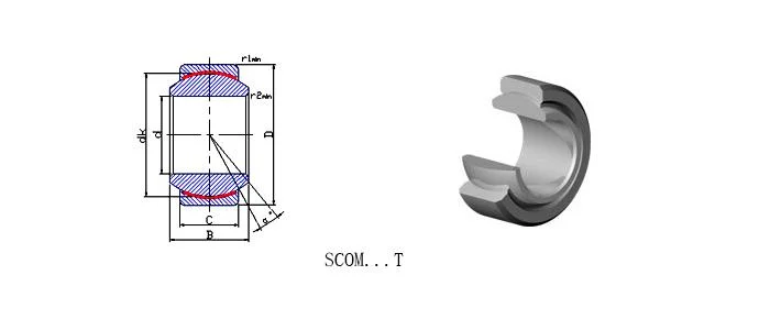 Stainless Steel Spherical Plain Bearings, Maintenance Free( SCOM3T SCOM4T SCOM5T SCOM6T SCOM7T SCOM8T SCOM9T SCOM10T SCOM12T SCOM14T SCOM16T )