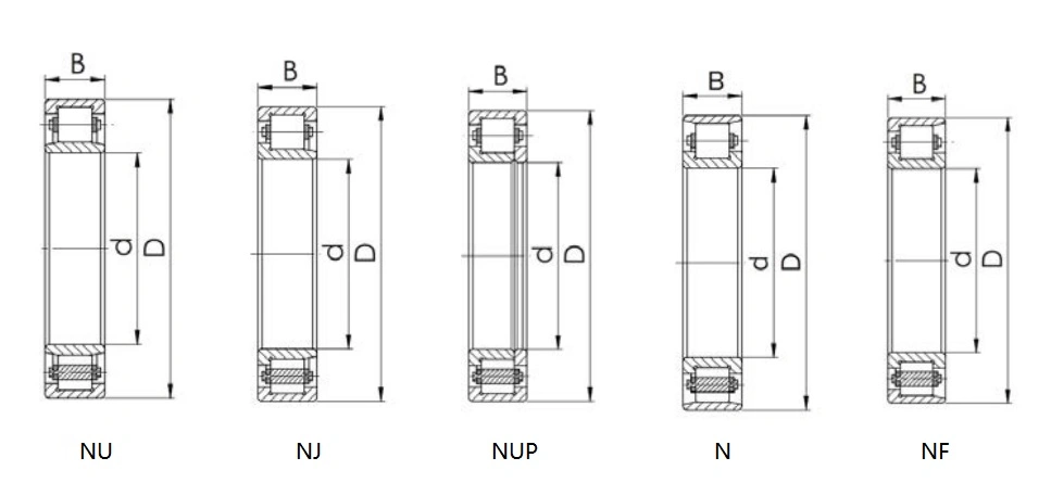 Single Row Cylindrical Roller Bearing A5210T, A5220TS, A0501, A100758, A1013