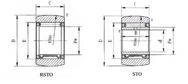 IKO Yoke Type Track Roller Bearings(STO25 STO30 STO35 STO40 STO45 STO50)