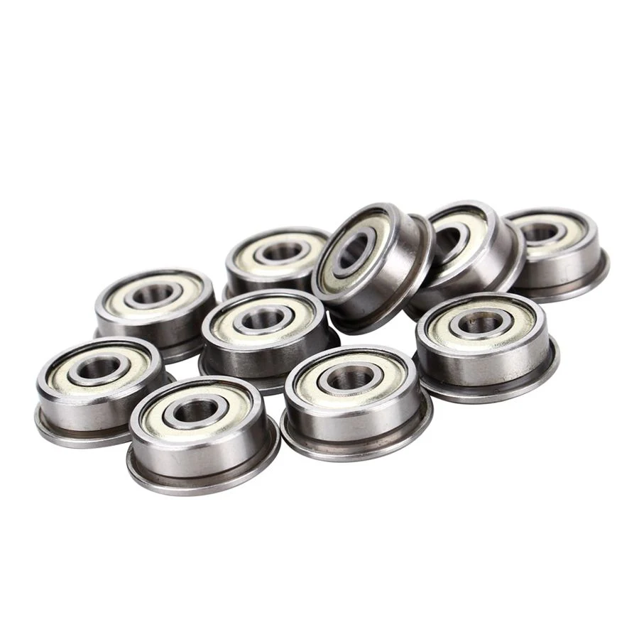 Flange Ball Bearings, Miniature Ball Bearings with Flanged Outer Rings (F693ZZ F603ZZ F623ZZ F633ZZ)
