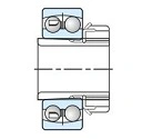 70*150*51mm  2314 Bearing Self-Aligning Ball Bearing 2314C3 NSK INA